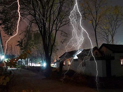 雷电对建筑物的危害