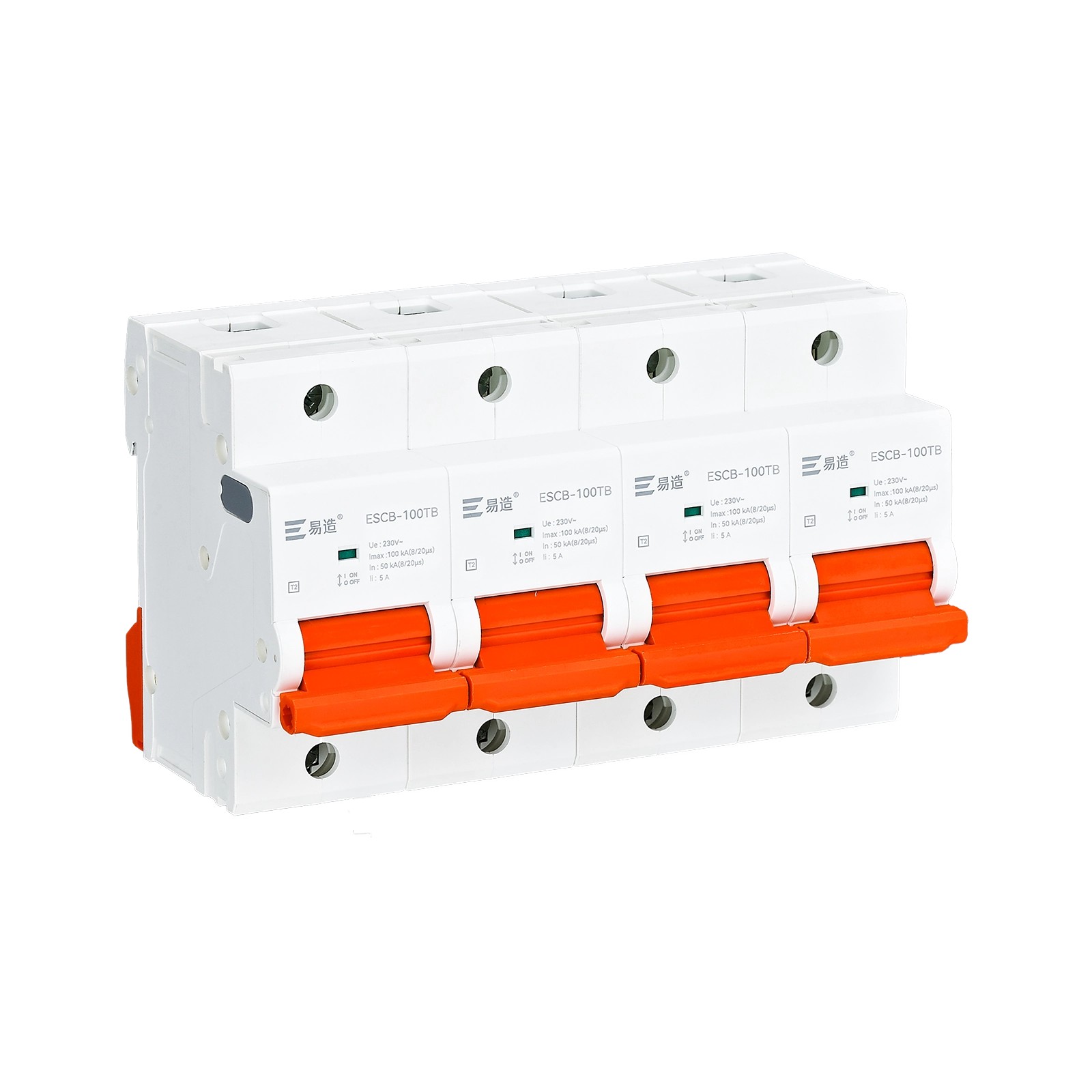 100kA二级浪涌后备保护器