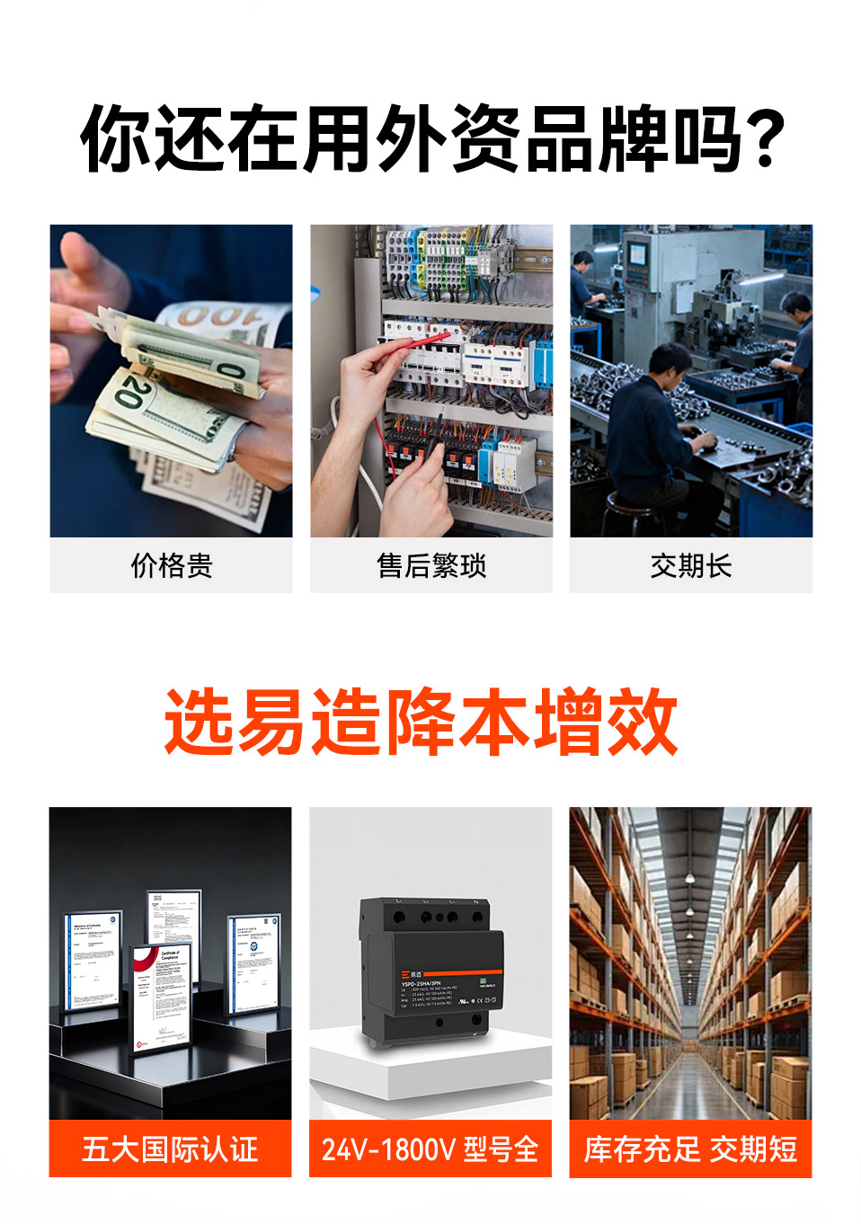 12.5/15kA一级浪涌保护器-降本增效