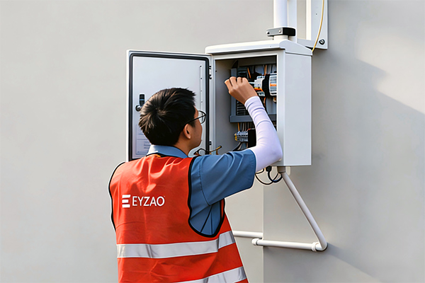 配电箱电源浪涌保护器更换