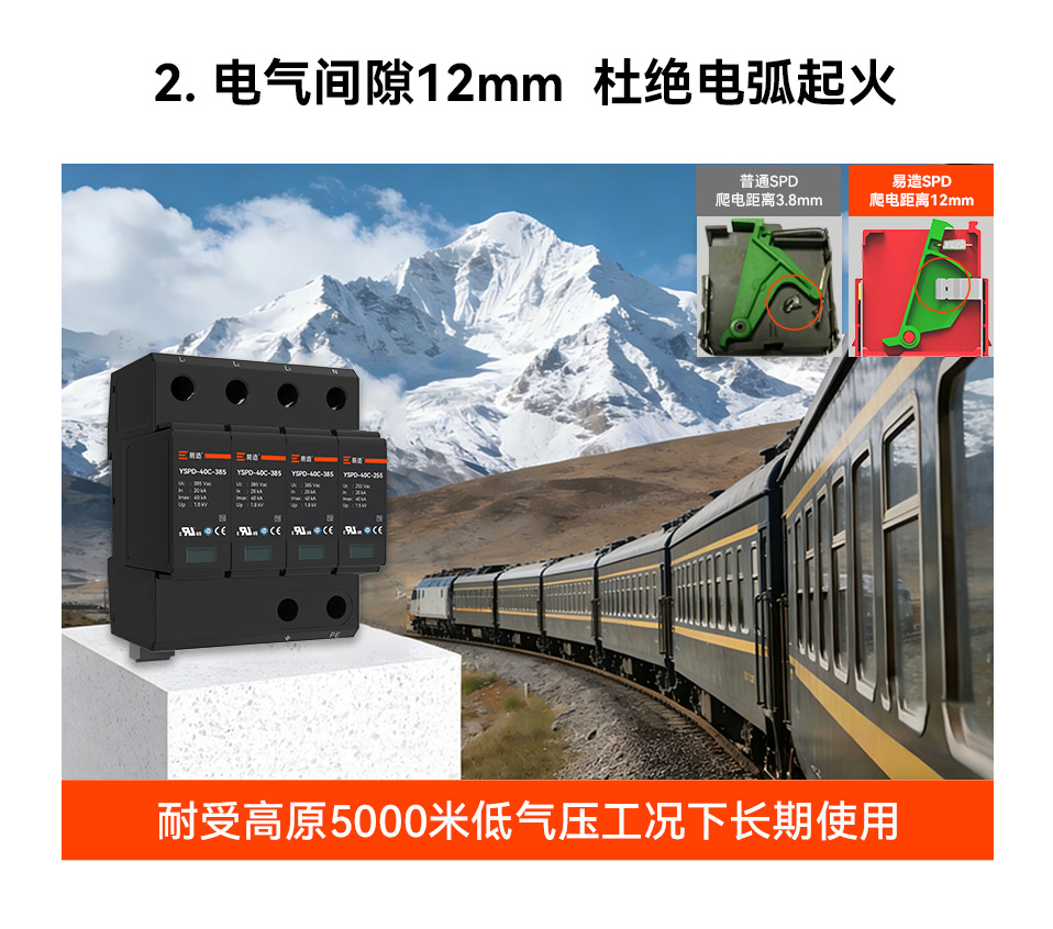 易造出口浪涌保护器高海拔地区适用