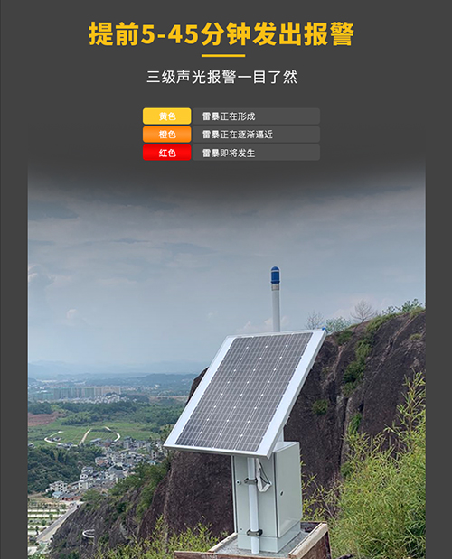 油库雷电预警系统