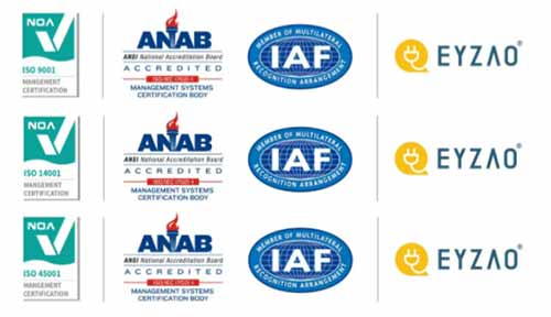 杭州易造顺利通过ISO三大管理体系认证-标志