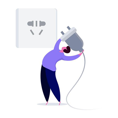 电子设备怎样防雷？—安装电涌保护器的作用-插头