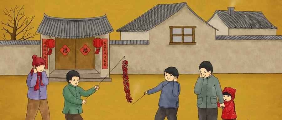 欢度元旦,喜迎新年-放鞭炮 欢度元旦,喜迎新年-放鞭炮