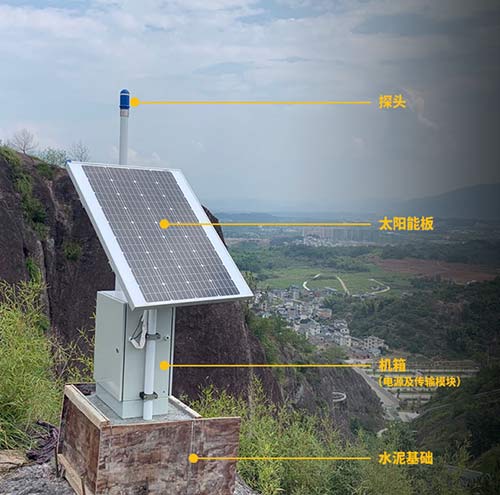 市电供电雷电预警系统如何安装接线-预警组成