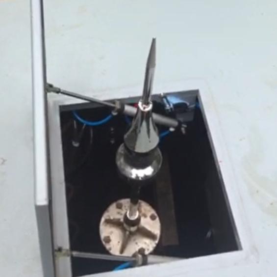 雷电预警系统联动升降避雷针